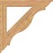 Ekena Millwork Funston Traditional Smooth Bracket, Western Red Cedar, 5 1/2"W x 46"D x 46"H BKT06X46X46FST01SWR - alternate 4